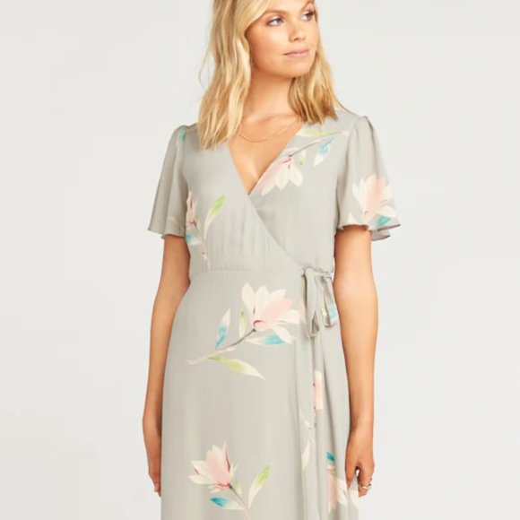 Show Me Your MuMu Sophia Wrap Dress - Lily Showers - Picture 8 of 8